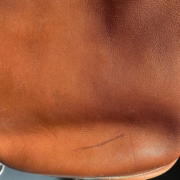 Vintage Coach 9085 Duffle Bucket Bag in British Tan Leather XL, Made in USA - Picture 16 of 16